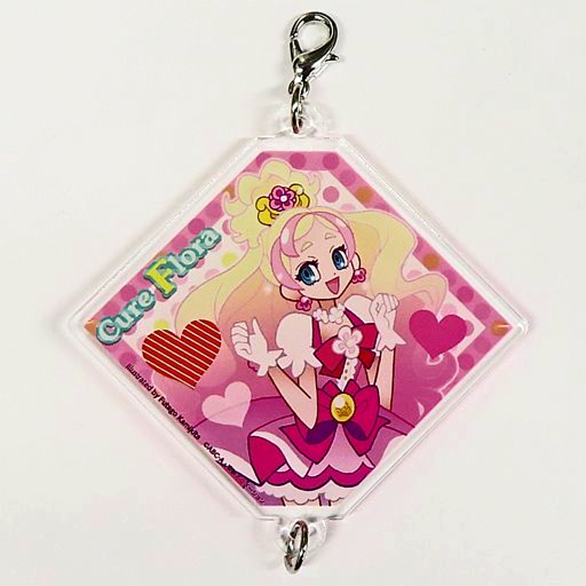 Cure Flora Go! Princess PreCure Futago Kamikita Illust Dream Charm Pretty Store [USED]