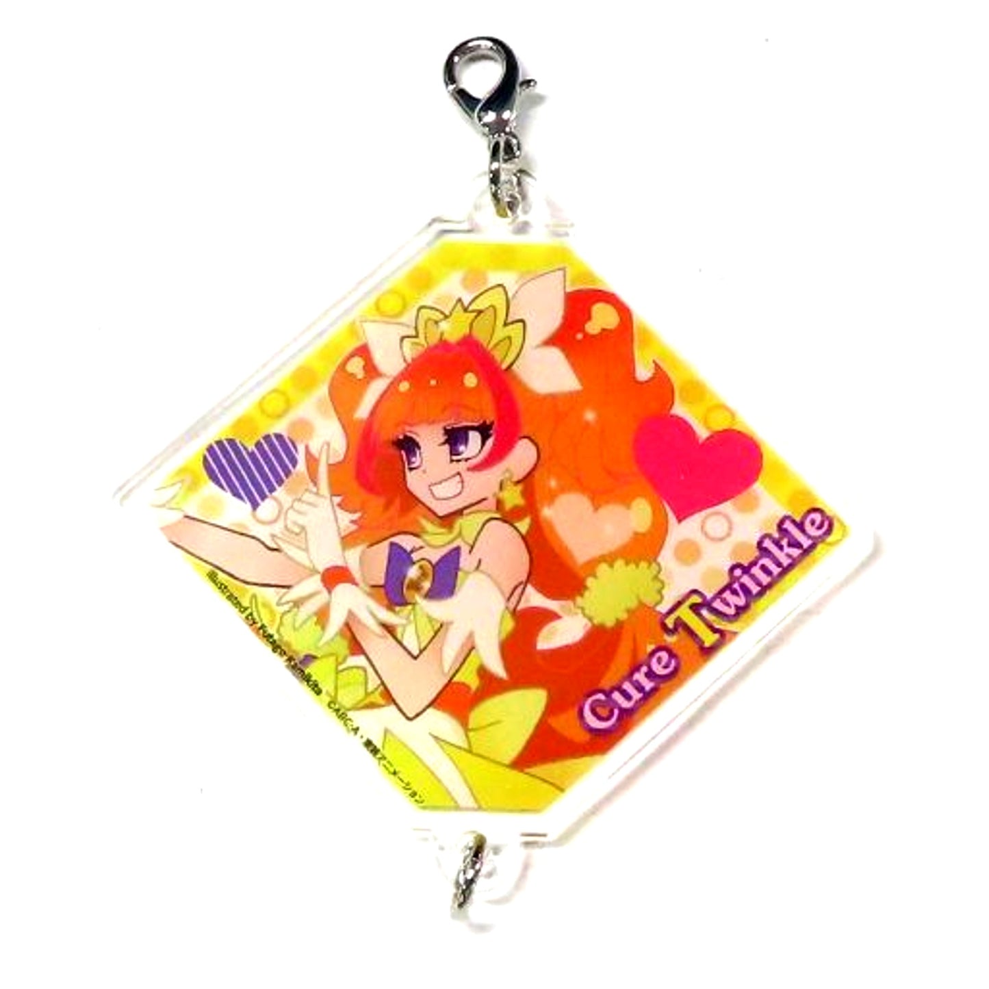 Cure Twinkle Kamikita Futago Illust Go! Princess PreCure Connectable Dream Acrylic Charm Store Ltd [USED]