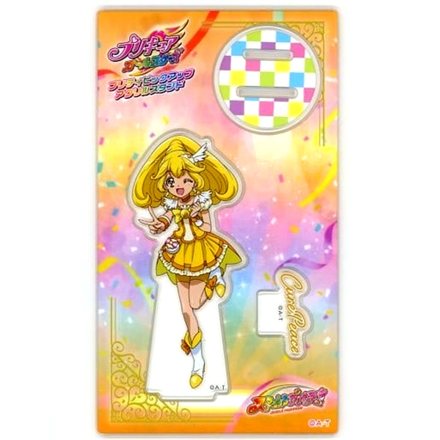 Cure Peace Pretty Cure All Stars Smile Precure! Pretty Pickup Vol.1 Acrylic Stand Pretty Store Limited [USED]