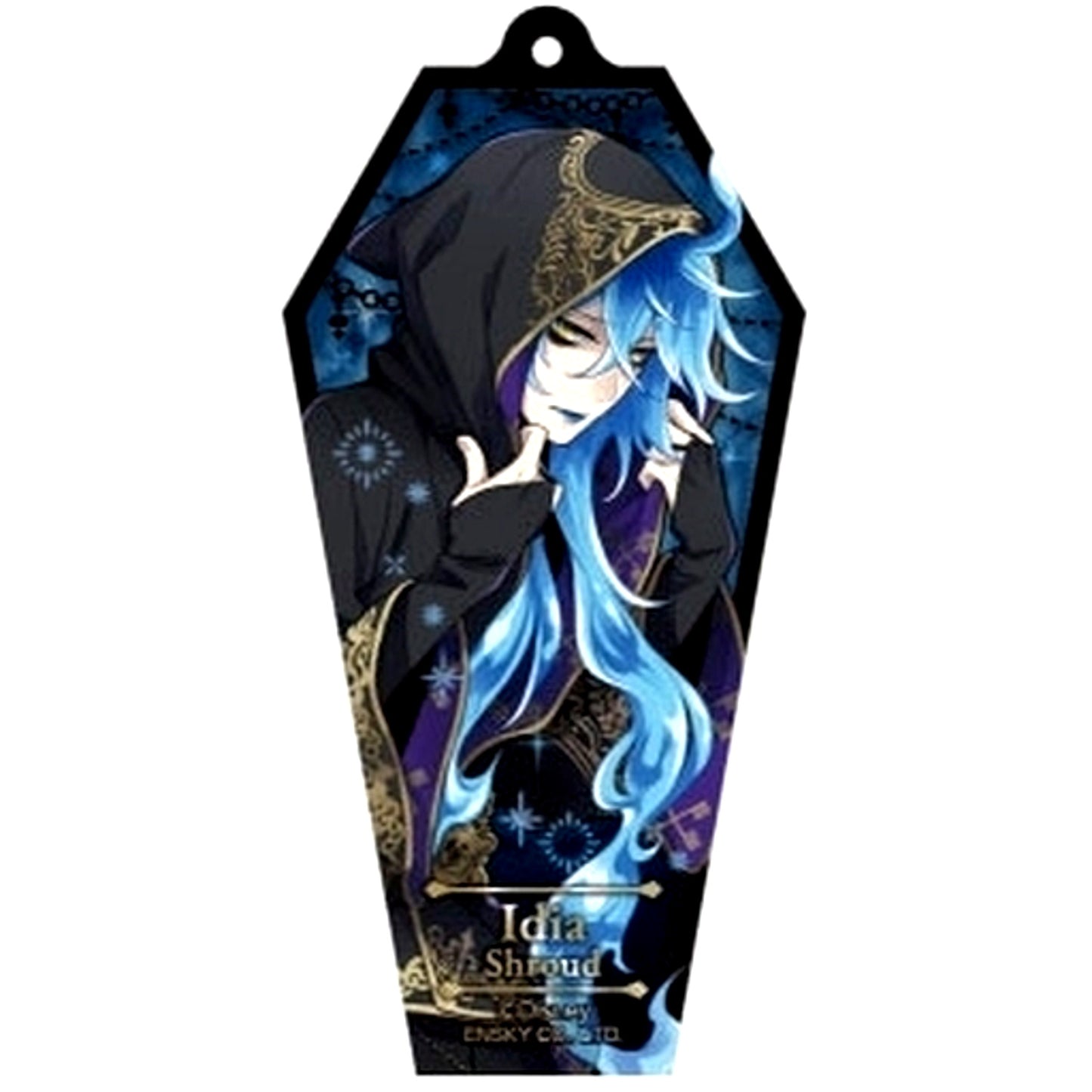 Idia Shroud Disney Twisted Wonderland Coffin Acrylic Keychain B Box [USED]