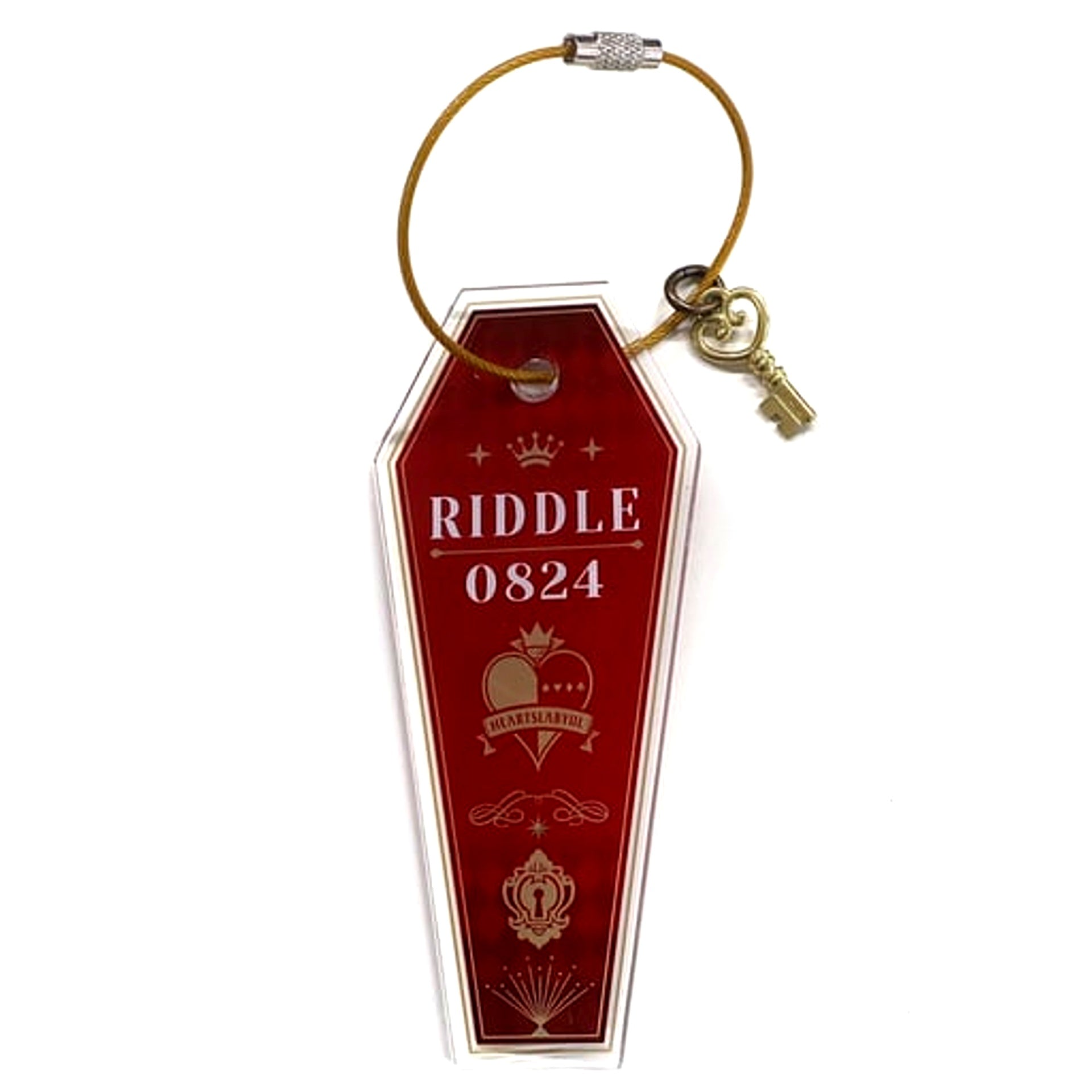 Riddle Rosehearts Disney Twisted Wonderland Room Key Charm [USED]
