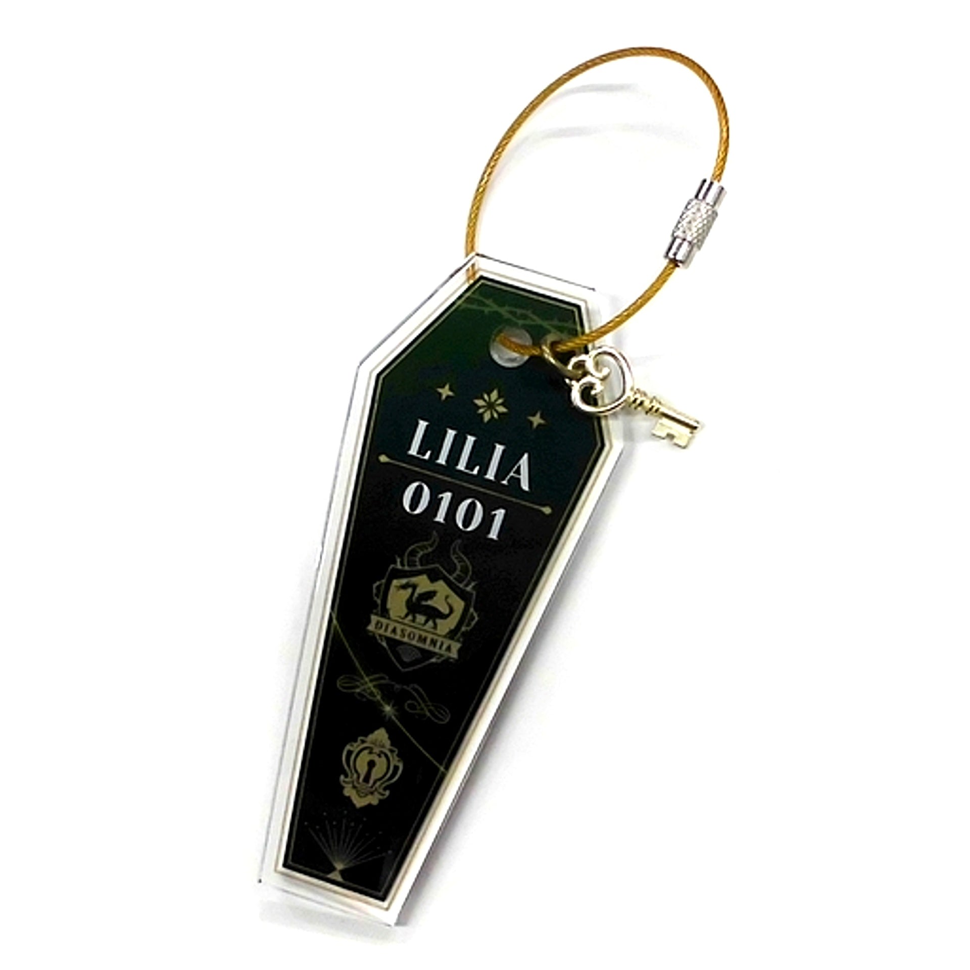 Lilia Vanrouge Disney Twisted-Wonderland Room Key Charm [USED]