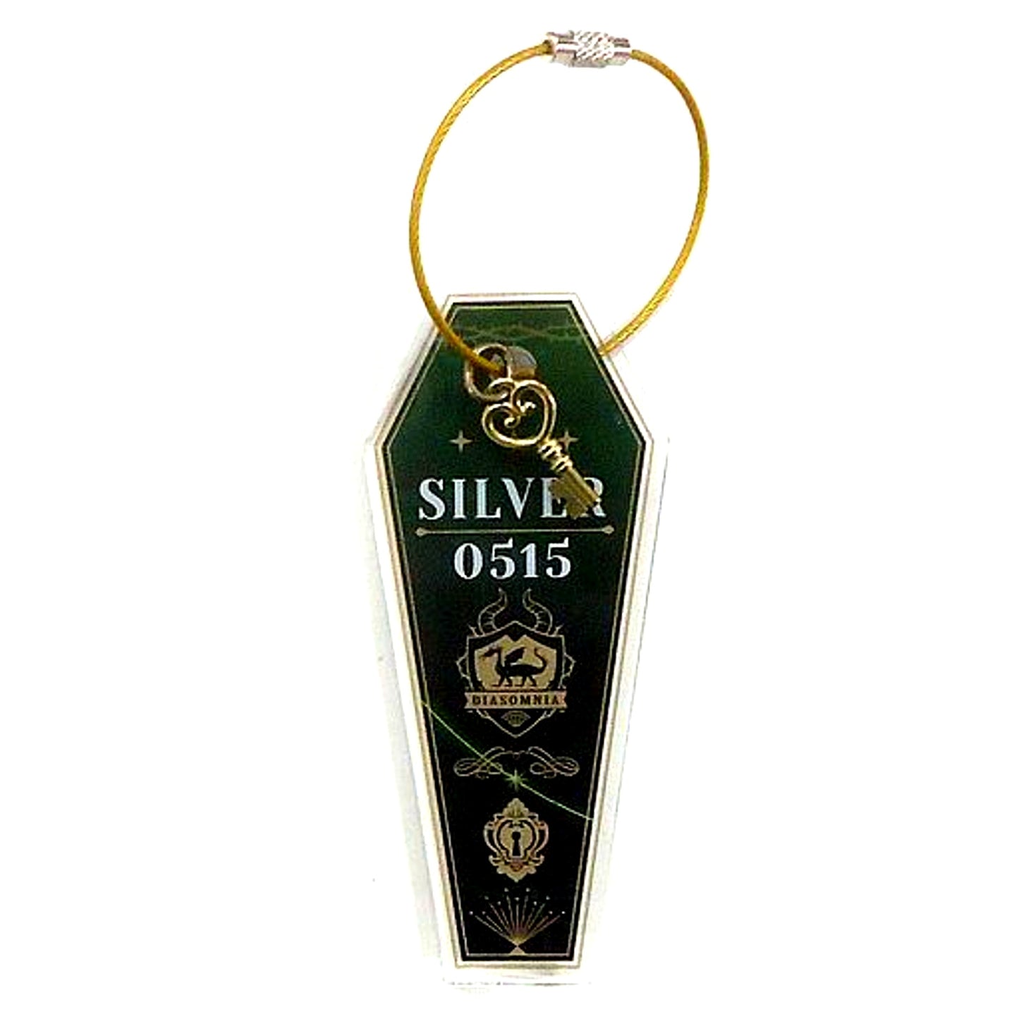Silver Disney Twisted Wonderland Room Key Charm [USED]