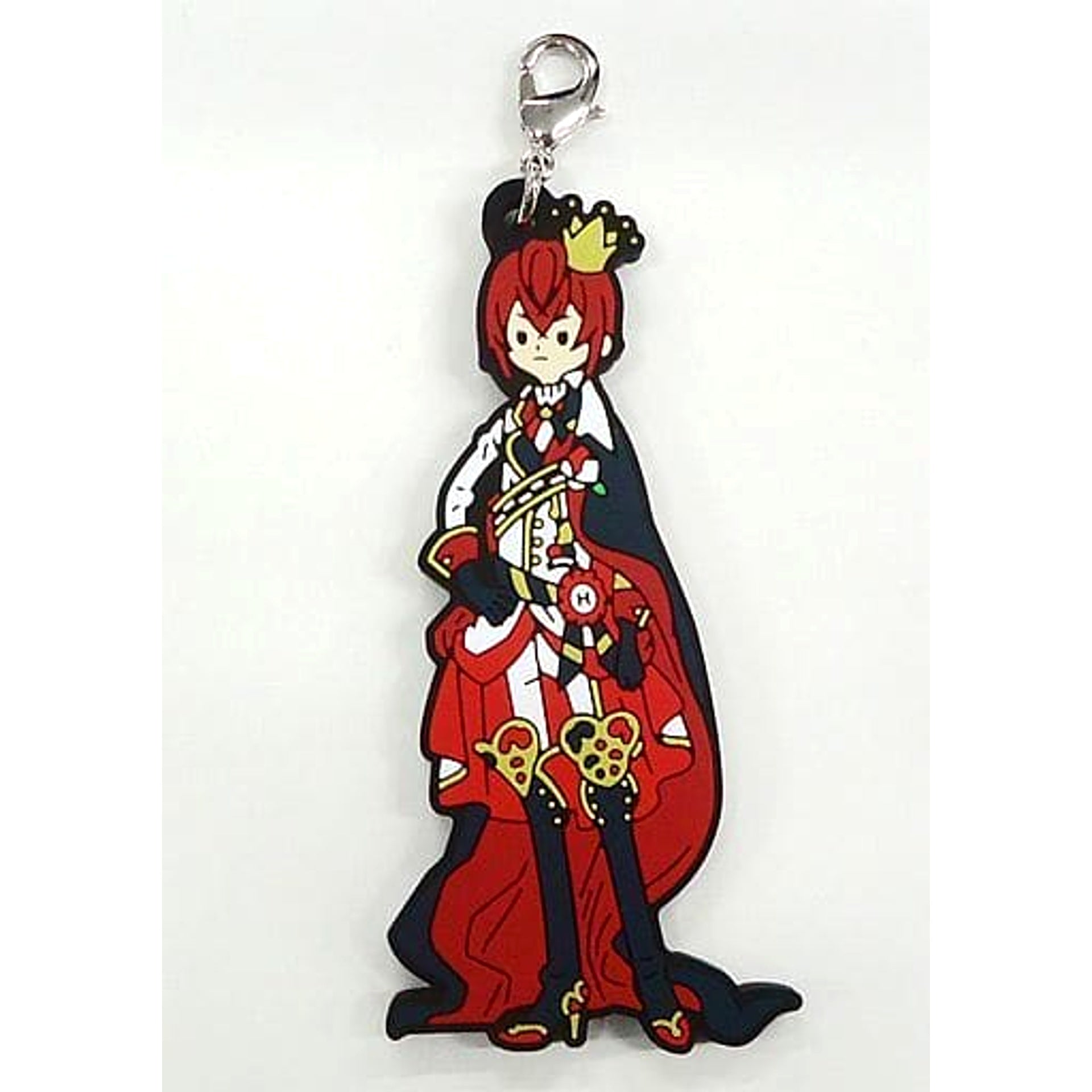 Disney: Twisted-Wonderland Riddle Rosehearts Ichiban Kuji Part 2 Rubber Charm Prize K Charm [USED]