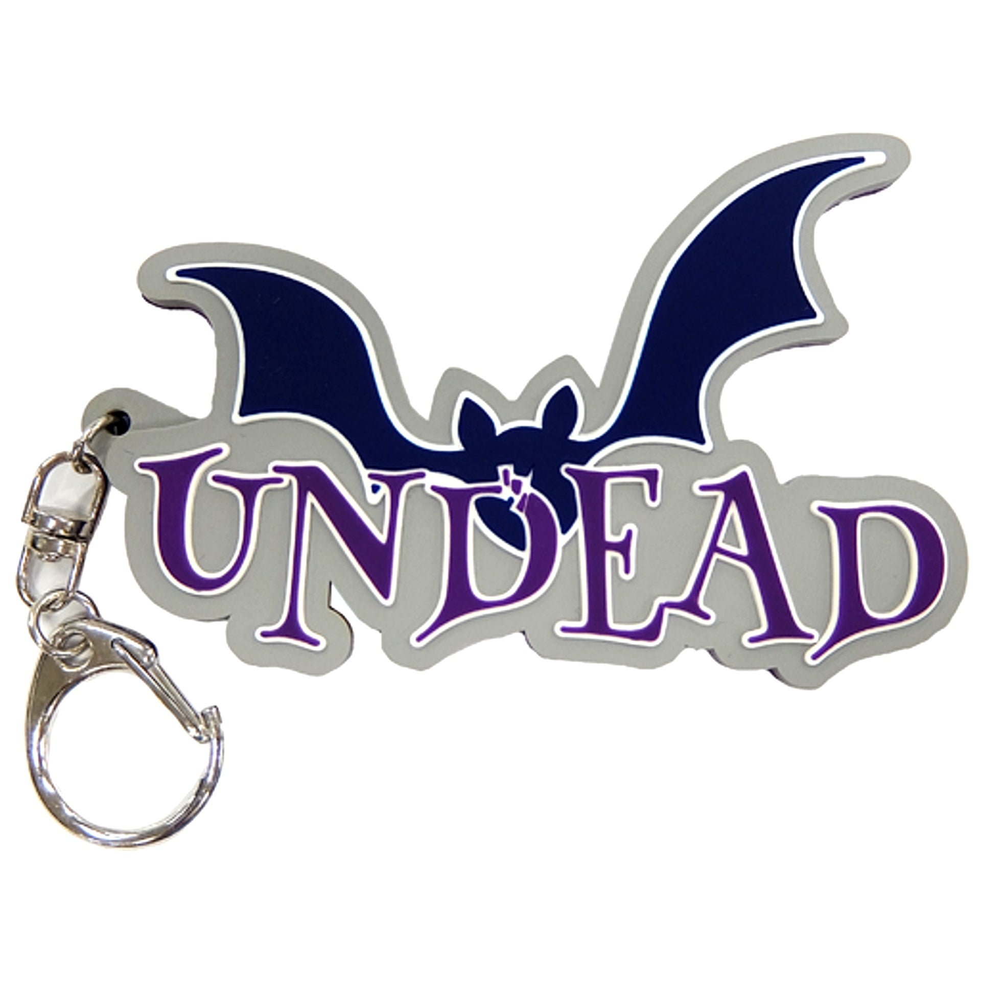 UNDEAD Unit Logo Rubber Keychain Ensemble Stars! [USED]
