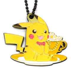 Pokemon Pikachu Ichiban Kuji Mimikkyu's Antique&Tea Metal Charm Prize G Charm [USED]
