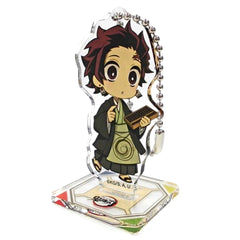 Demon Slayer: Kimetsu no Yaiba The Movie: Mugen Train Tanjiro Kamado Trading Acrylic Stand in Marui Department Store Acrylic Stands [USED]