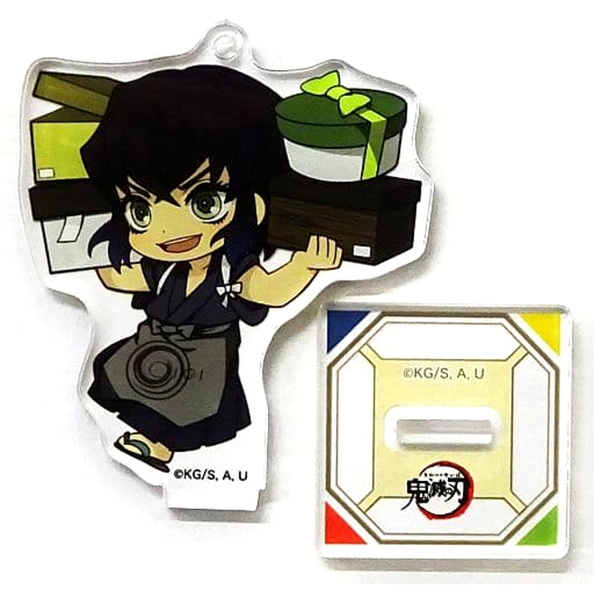 Demon Slayer: Kimetsu no Yaiba The Movie: Mugen Train Inosuke Hashibira Trading Acrylic Stand in Marui Department Store Acrylic Stands [USED]