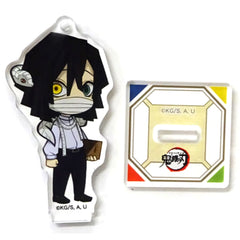 Demon Slayer: Kimetsu no Yaiba The Movie: Mugen Train Obanai Iguro Trading Acrylic Stand in Marui Department Store Acrylic Stands [USED]