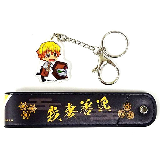Zenitsu Agatsuma Demon Slayer: Kimetsu no Yaiba the Movie: Mugen Train in Marui Department Store Trading Cup Holder [USED]