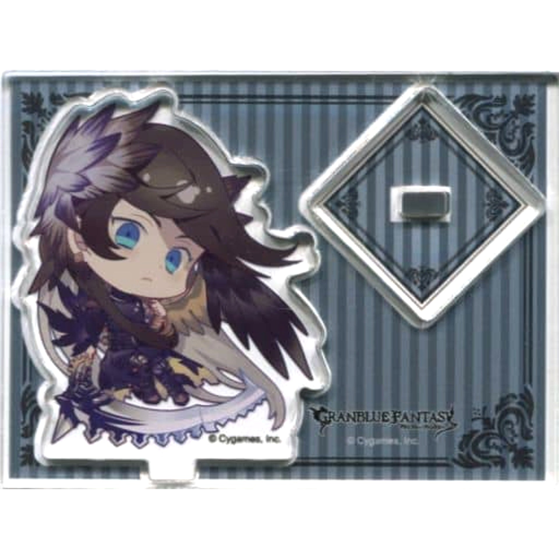 Granblue Fantasy Sariel Trading Acrylic Keychain Mini Character Ver. Yorozuya Siero in Marui Branch 2020 Fall Limited Acrylic Stands [USED]