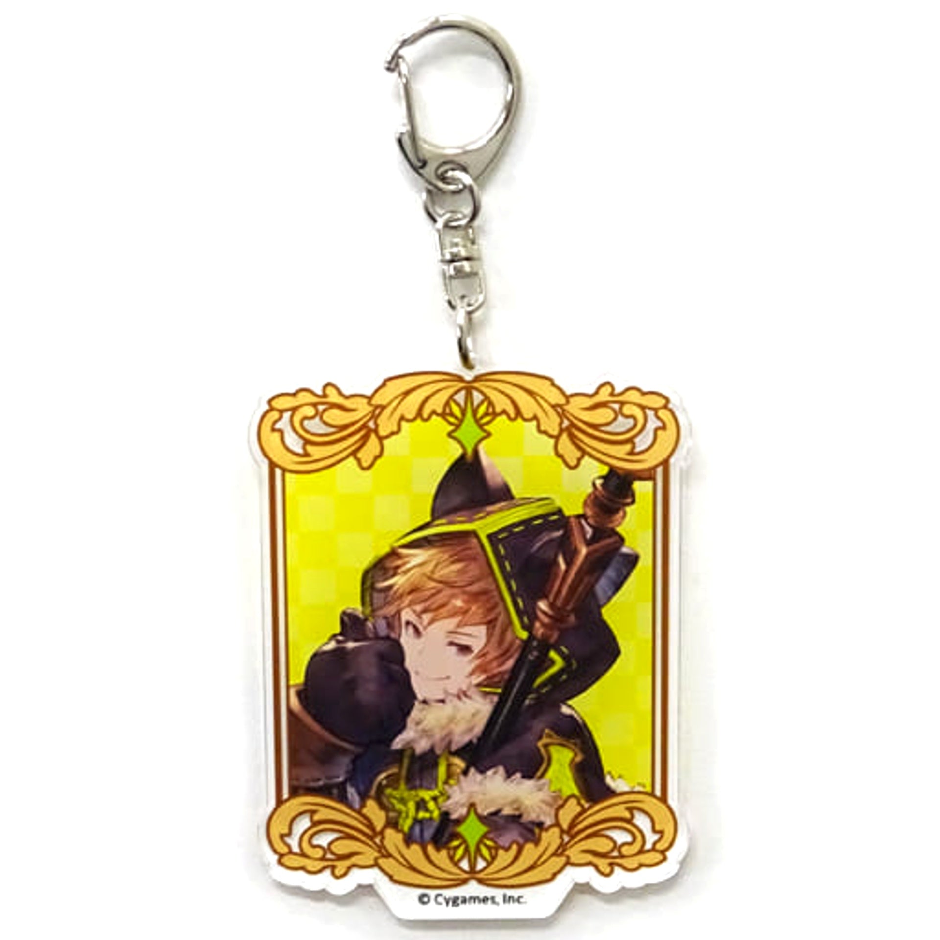 Granblue Fantasy Gran Acrylic Keychain Yorozuya Siero in Marui Branch 2020 Fall Limited Keychains [USED]