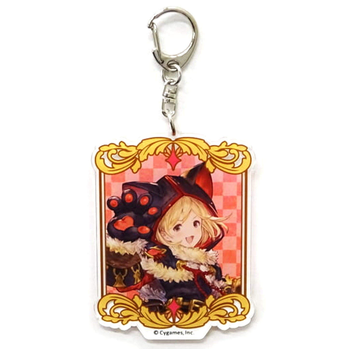 Granblue Fantasy Djeeta Acrylic Keychain Yorozuya Siero in Marui Branch 2020 Fall Limited Keychains [USED]