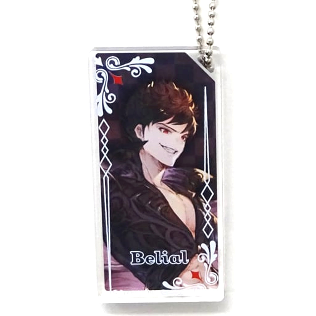 Granblue Fantasy Belial Domino Keychain Yorozuya Siero in Marui Branch 2020 Fall Limited Keychains [USED]