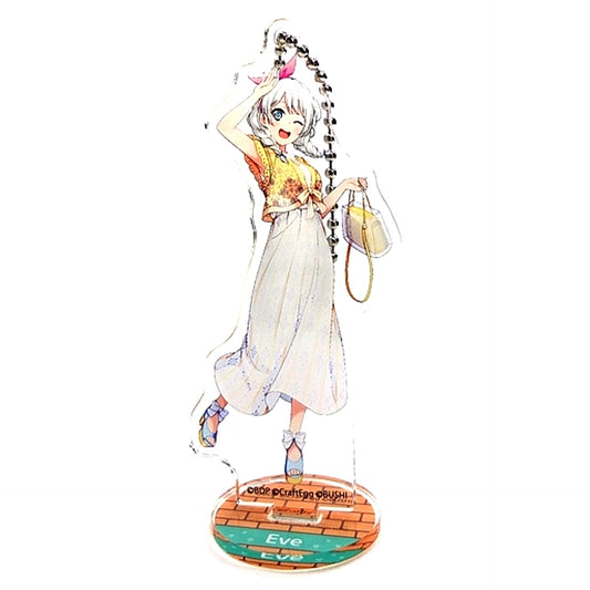 Eve Wakamiya BanG Dream! Girls Band Party! Acrylic Stand Keychain in Fuji-Q Highland 3rd [USED]