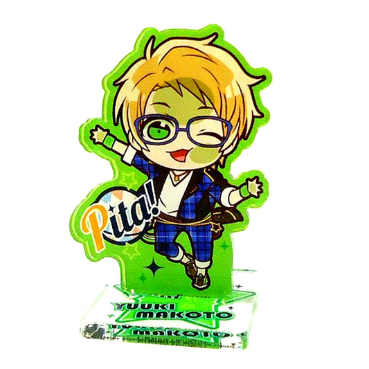 Makoto Yuuki Ensemble Stars! Pita Deformed Acrylic Stand [USED]