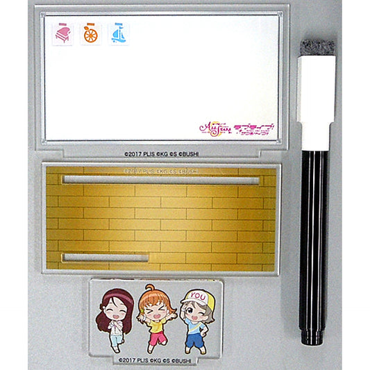 2nd Year Aqours Pen Attached Acrylic Stand Love Live! School Idol Festival ALL STARS Bushiroad Game Festival [USED]
