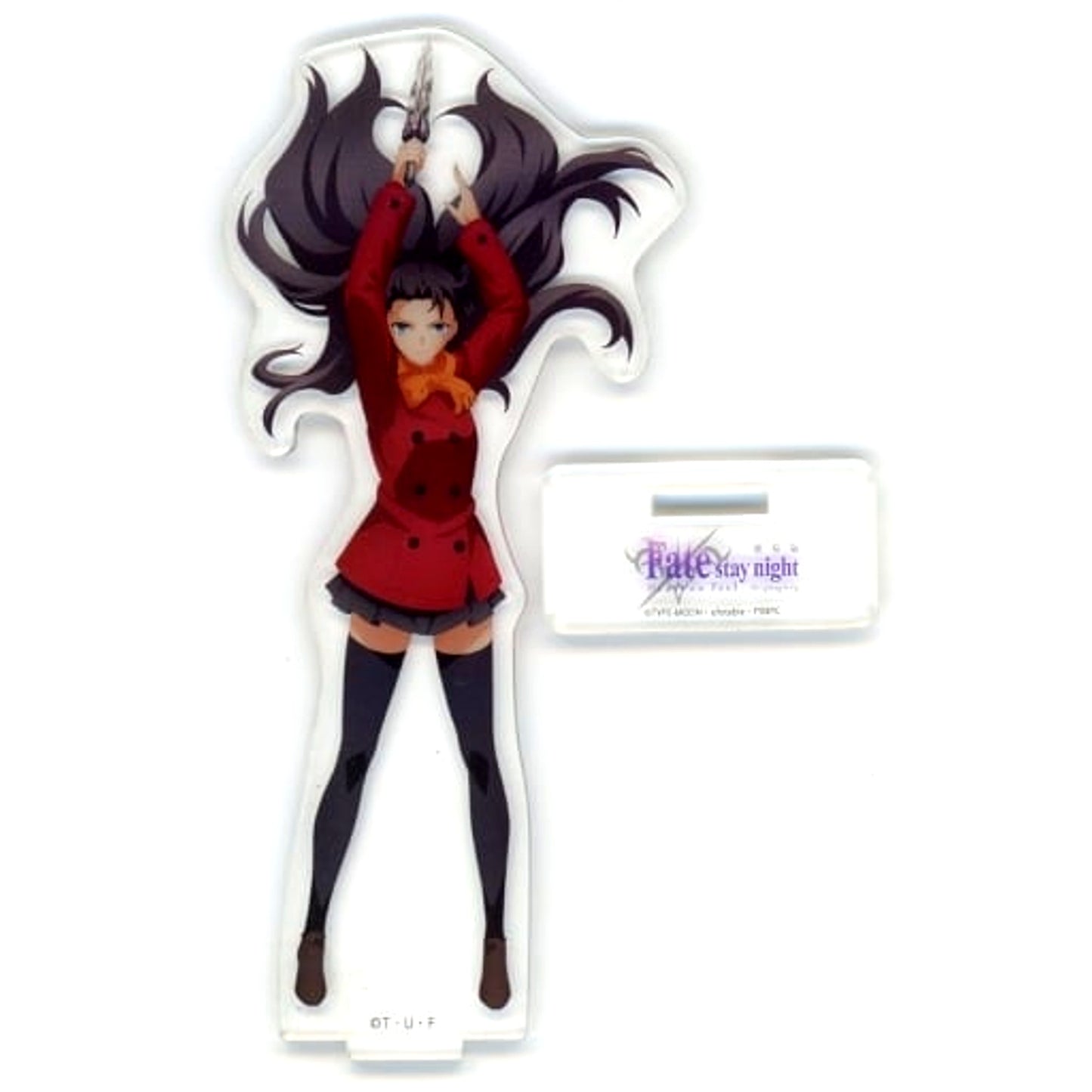 Rin Tohsaka Jeweled Sword Zelretch Fate/stay night Heaven's Feel III. spring song Illustration Acrylic Stand ufotable Cafe 2nd Term [USED]