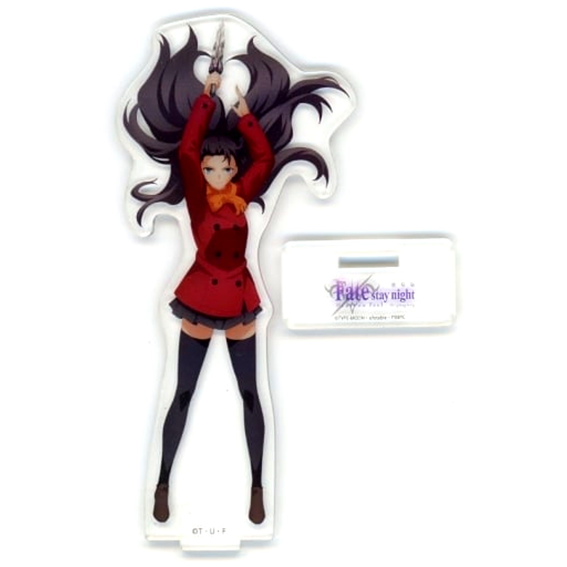 Rin Tohsaka Jeweled Sword Zelretch Fate/stay night Heaven's Feel III. spring song Illustration Acrylic Stand ufotable Cafe 2nd Term [USED]
