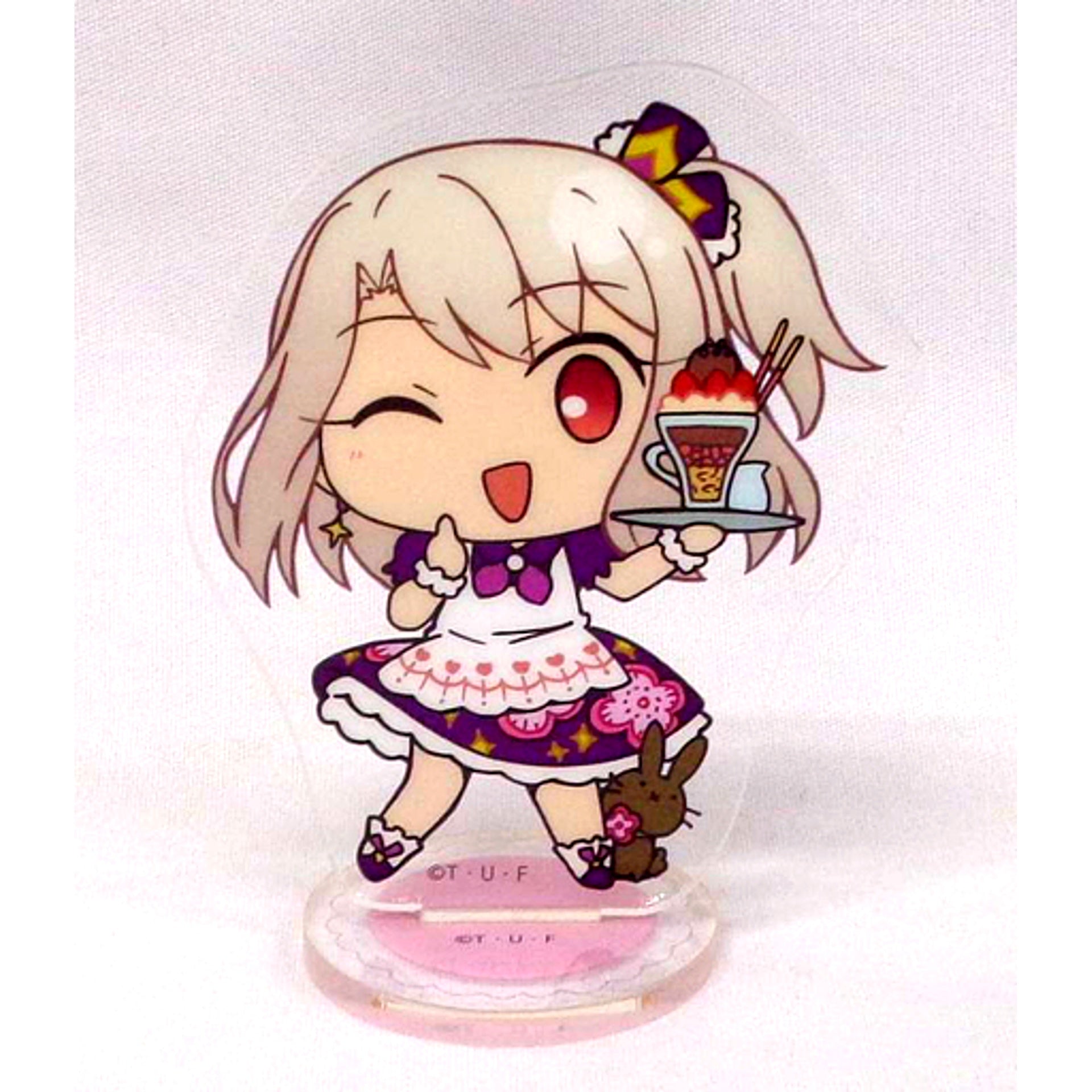 Illyasviel von Einzbern Fate/stay night Heaven's Feel III. spring song Mini Character Random Acrylic Stand A ufotable Cafe HF Cafe [USED]