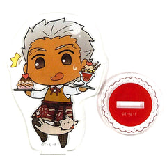 Archer Fate/stay night Heaven's Feel III spring song ufotable Cafe HF Cafe Mini Chibi Random Acrylic Stand B [USED]