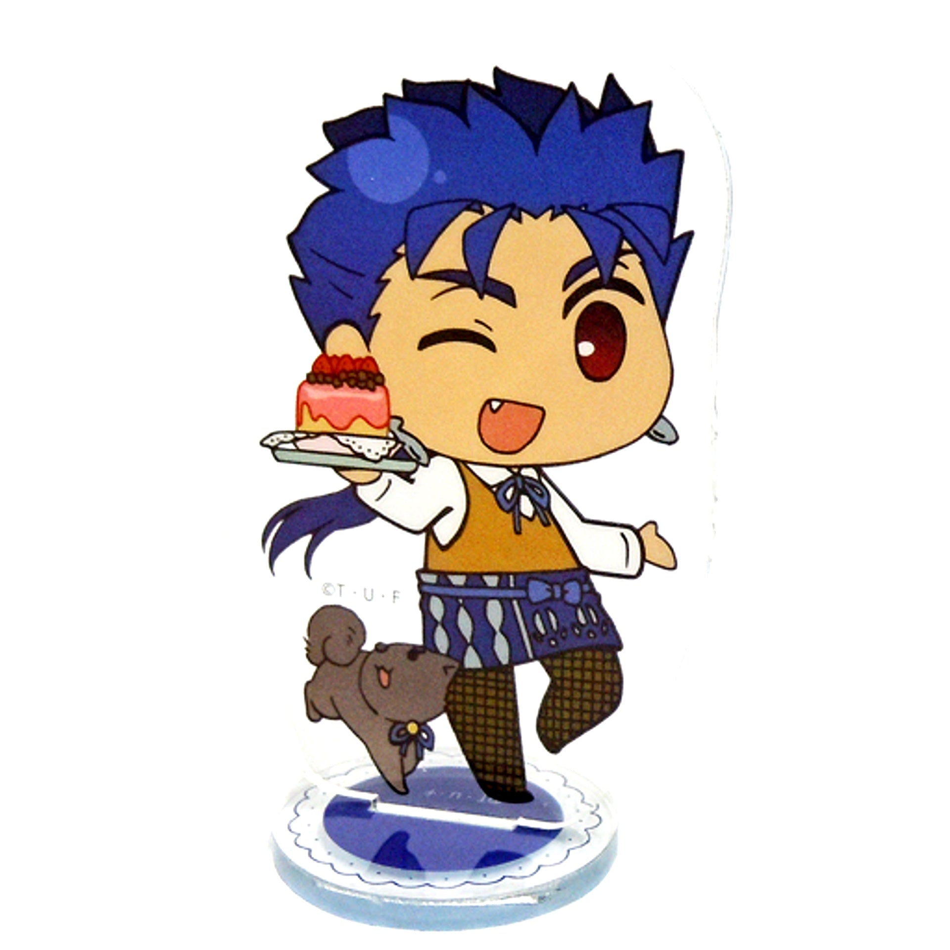 Lancer Fate/stay night Heaven's Feel III. spring song Mini Character Random Acrylic Stand B ufotable Cafe HF Cafe [USED]