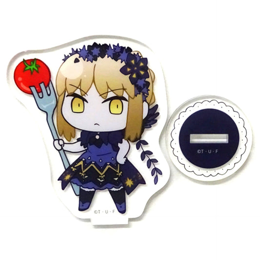 Saber Alter B Random Mini Character Acrylic Stand Fate/stay night Heaven's Feel III. spring song The Movie x ufotable Cafe [USED]