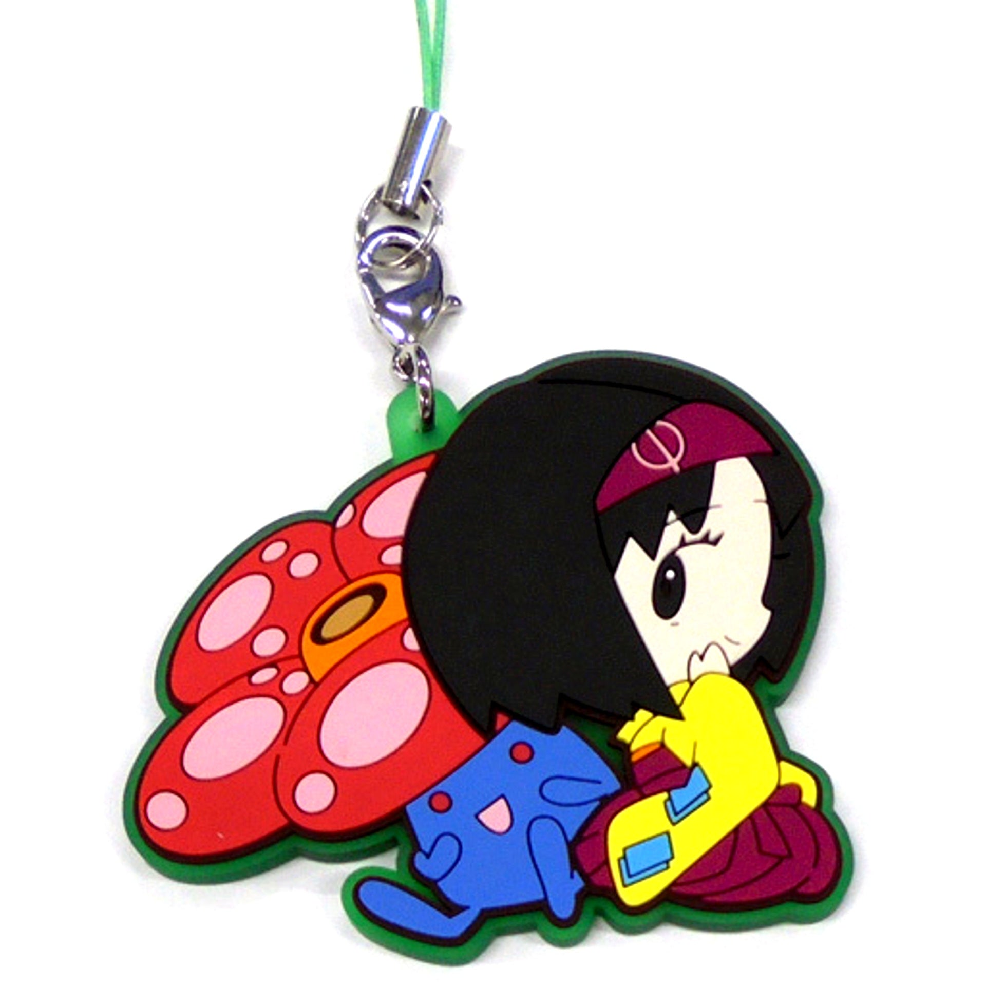 Erika & Vileplume Pokemon Rubber Strap Collection Vol.2 Pokemon Trainers [USED]