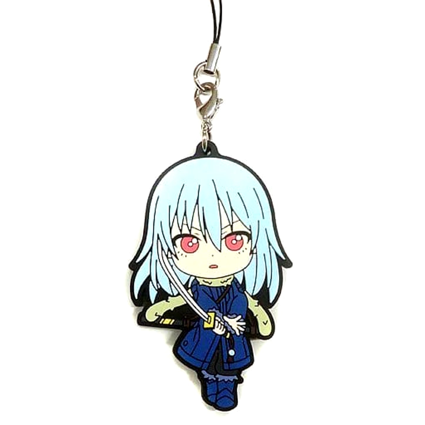That Time I Got Reincarnated as a Slime Rimuru Red Eyes Ichiban Kuji Demon Lord Awakening Edition Rubber Charm Kyunchara Illustrations Prize F [USED]