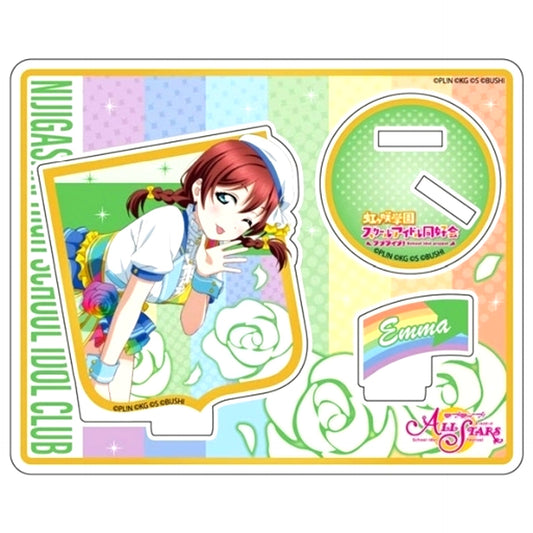 Emma Verde Rainbow Rose Ver. Acrylic Stand Love Live! School Idol Festival ALL STARS [USED]