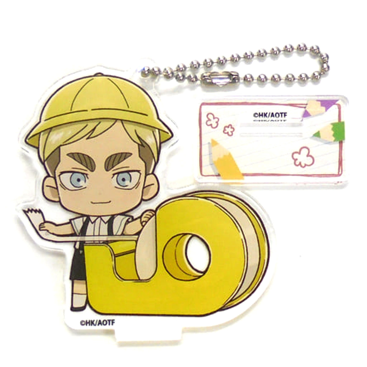 Attack on Titan Erwin Smith Acrylic Stand Keychain A Charadri Limited Keychains [USED]