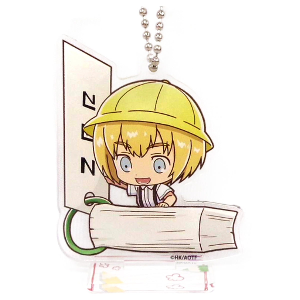 Attack on Titan Armin Arlert Acrylic Stand Keychain B Chara Dori!! Limited Keychains [USED]