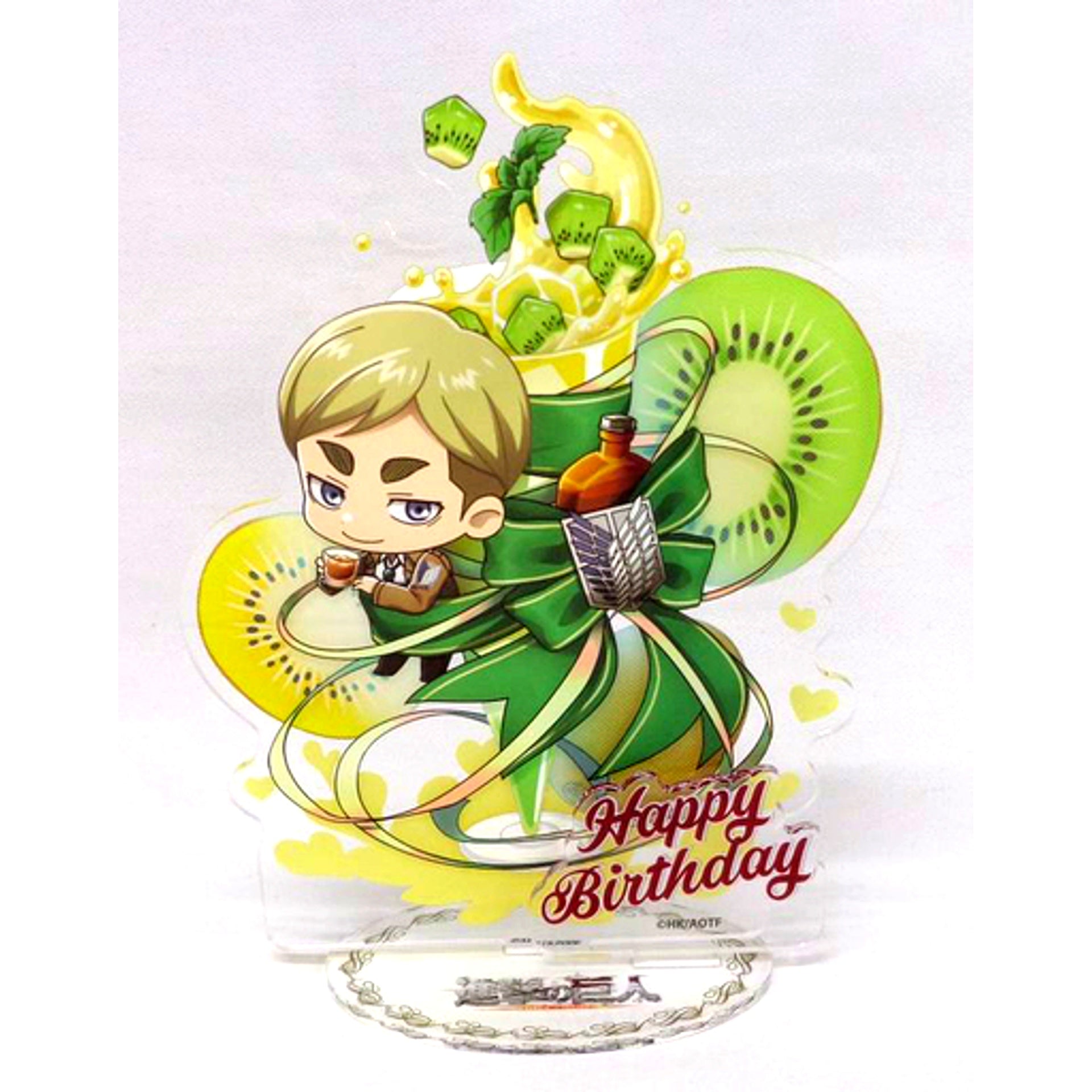 Erwin Smith Attack on Titan CharaDri!! BIG Acrylic Stand Birthday Special Goods [USED]