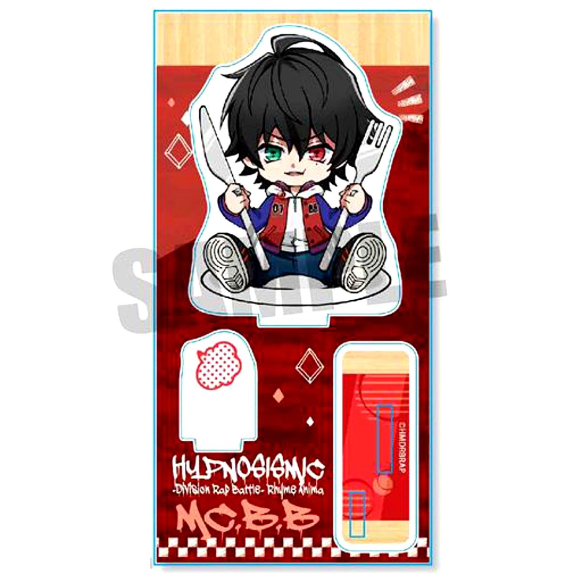 Ichiro Yamada Hypnosis Mic: Division Rap Battle Gochichara Acrylic Stand [USED]