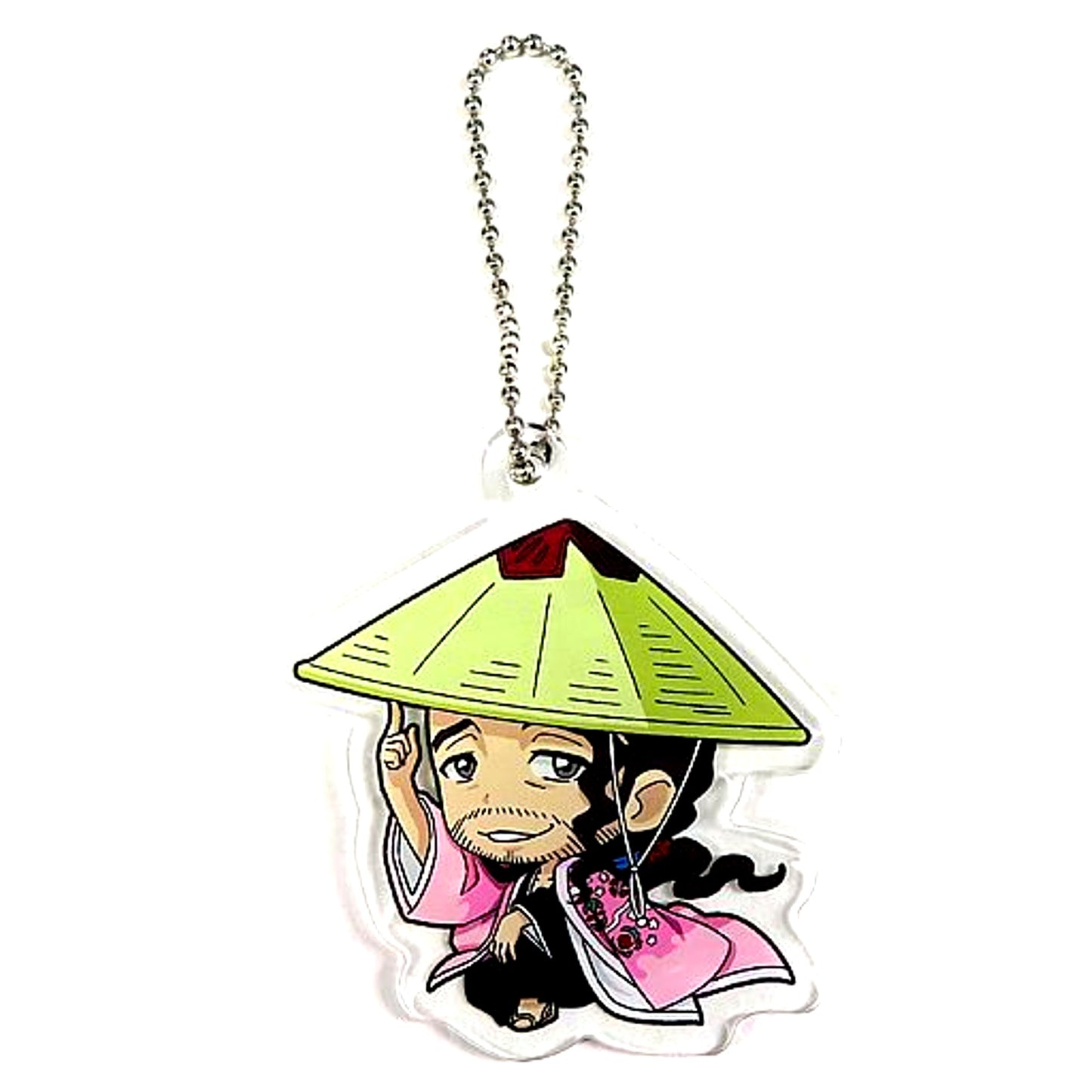 Shunsui Kyoraku BLEACH Acrylic Swing Collection Soul Society Arc Premium Bandai Limited [USED]