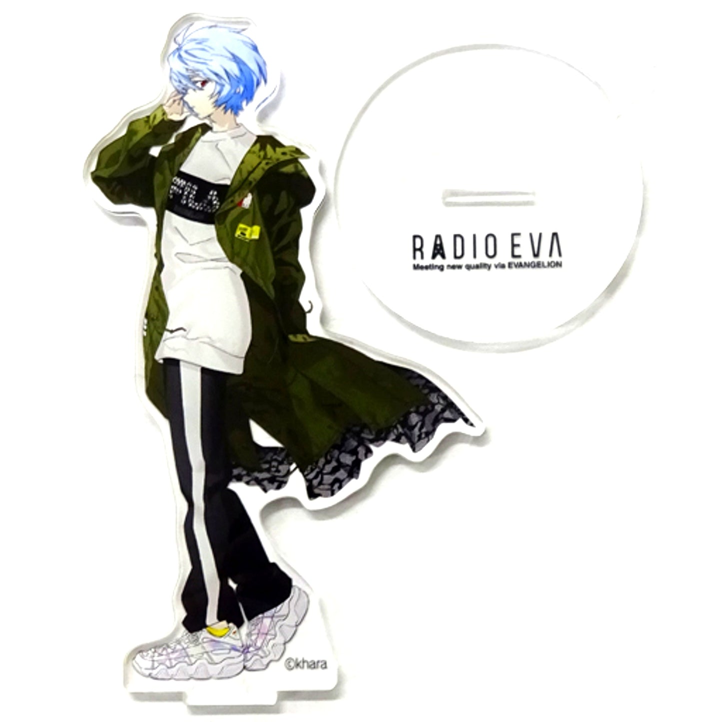 Rei Ayanami Radio Eva Acrylic Stand Part 3 Evangelion Radio Eva [USED]