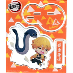 Demon Slayer: Kimetsu no Yaiba x Lawson Zenitsu Agatsuma Eel Day Campaign Acrylic Stand Ponta Members and d Point Card Lottery Course C Single Item Acrylic Stands [USED]