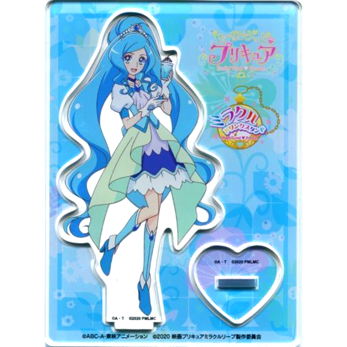 Cure Fontaine Healin' Good Precure Acrylic Stand Miracle Drink Stand x animate cafe [USED]