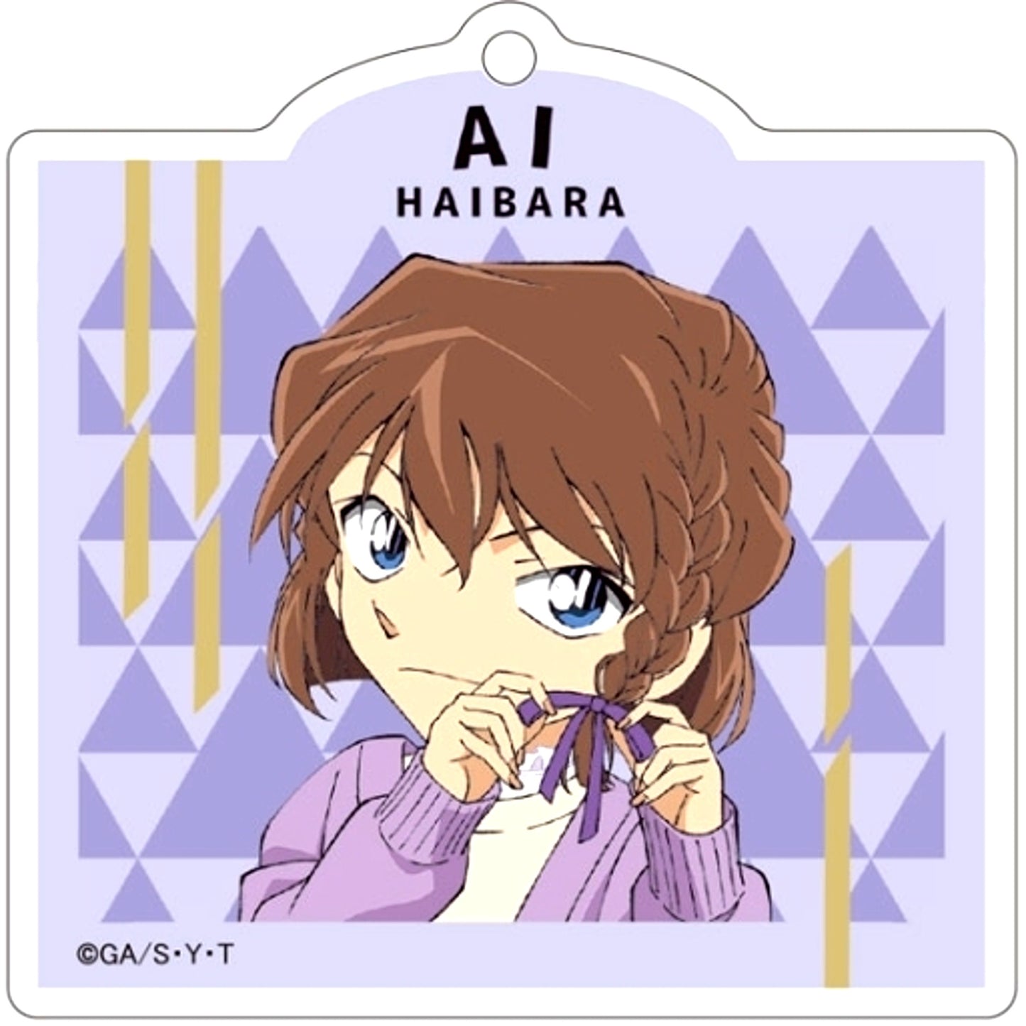 Ai Haibara Detective Conan Trading Acrylic Keychain Style [USED]
