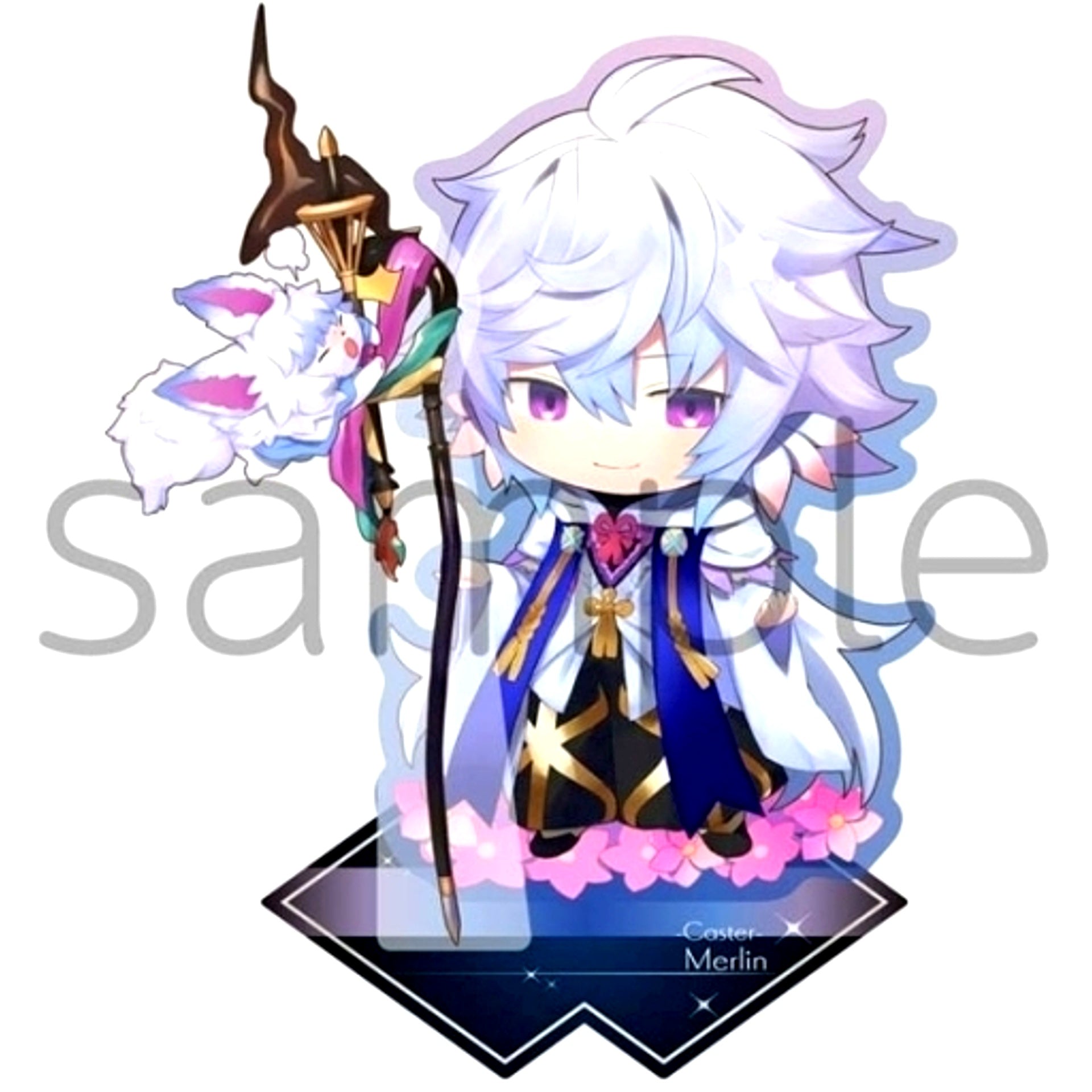 Caster Merlin Fate/Grand Order Charatoria Acrylic Stand [USED]