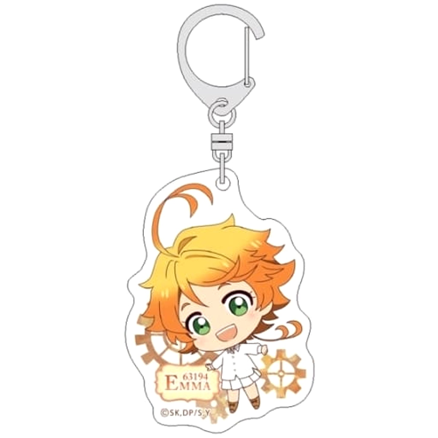 Emma The Promised Neverland Acrylic Keychain Crux 2020 [USED]