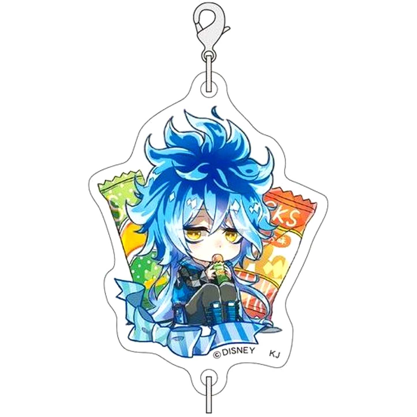 Idia Shroud Disney Twisted Wonderland Trading Connecting Acrylic Keychain Kyara Peko vol.2 [USED]