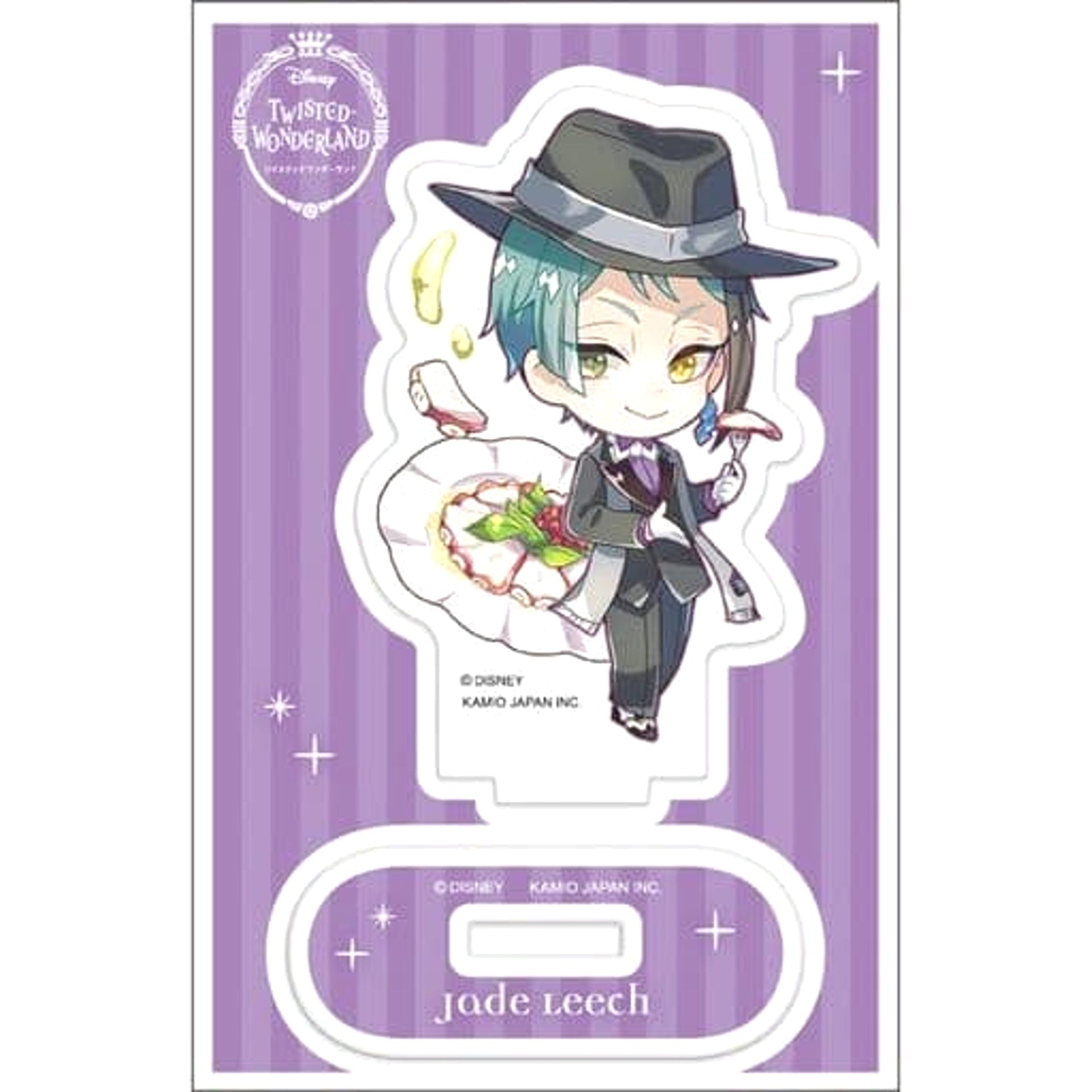 Disney Twisted-Wonderland Jade Leech Chara Peco Acrylic Stand Acrylic Stands [USED]