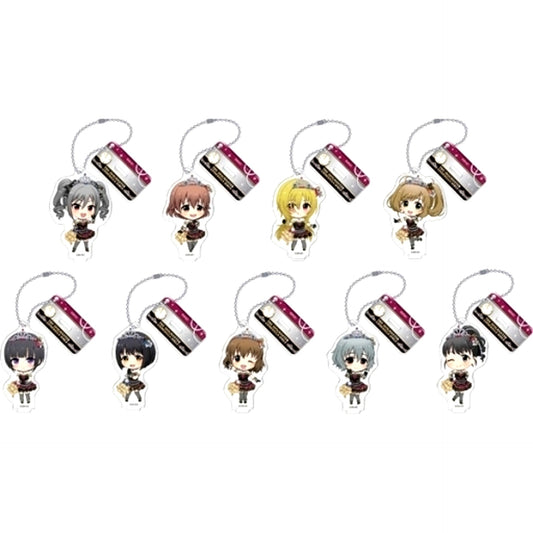Set of 9 The Idolm@ster Cinderella Girls Stand Keychain Vol.3 [USED]
