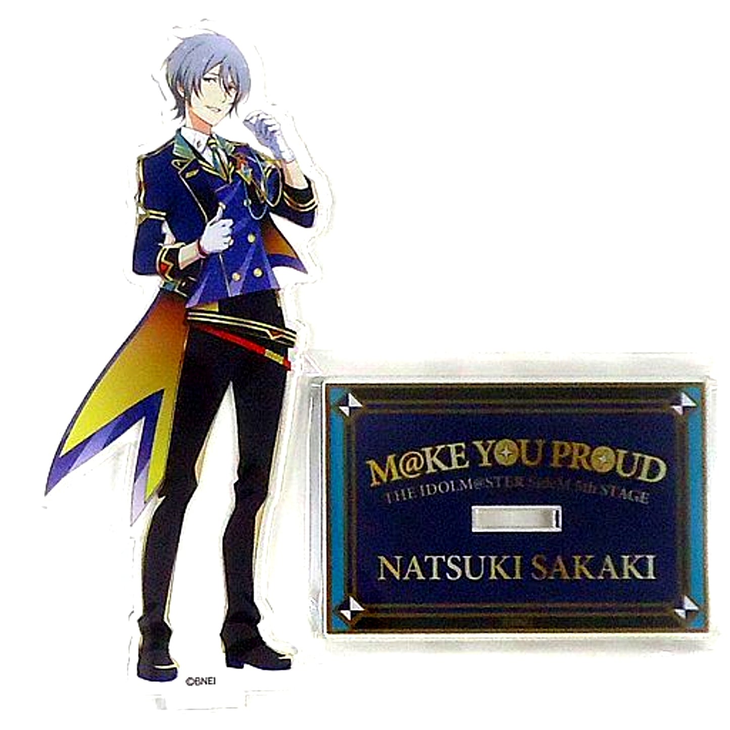 Natsuki Sakaki 24. Official Acrylic Stand The Idolmaster SideM 5th STAGE MAKE YOU PROUD [USED]