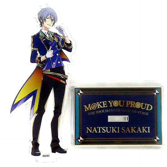 Natsuki Sakaki 24. Official Acrylic Stand The Idolmaster SideM 5th STAGE MAKE YOU PROUD [USED]