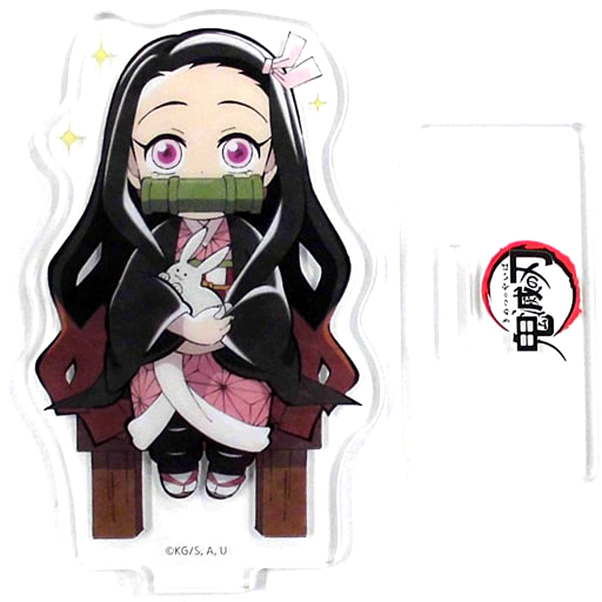 Nezuko Kamado Random Acrylic Stand Demon Slayer x Machi Asobi Cafe Moon Viewing Event 2020 [USED]