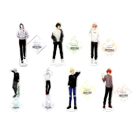 Set of 7 IDOLiSH7 Acrylic Stand Set Tokyo Girls Collection 2019 Autumn/Winter [USED]