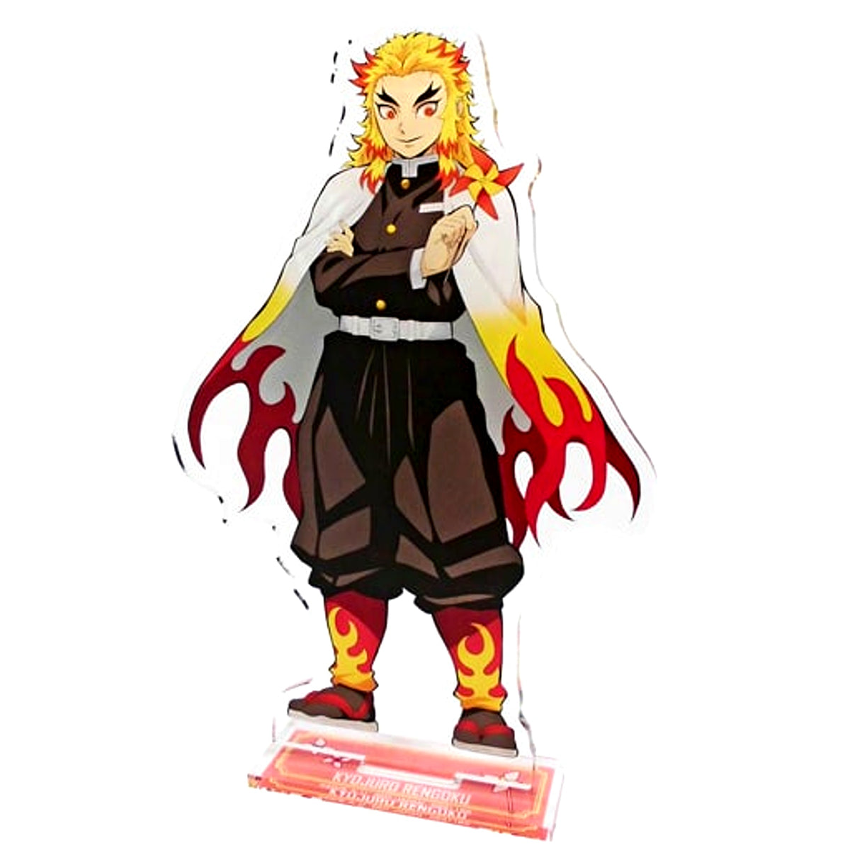 Kyojuro Rengoku Demon Slayer Acrylic Plate with Stand Giten [USED]