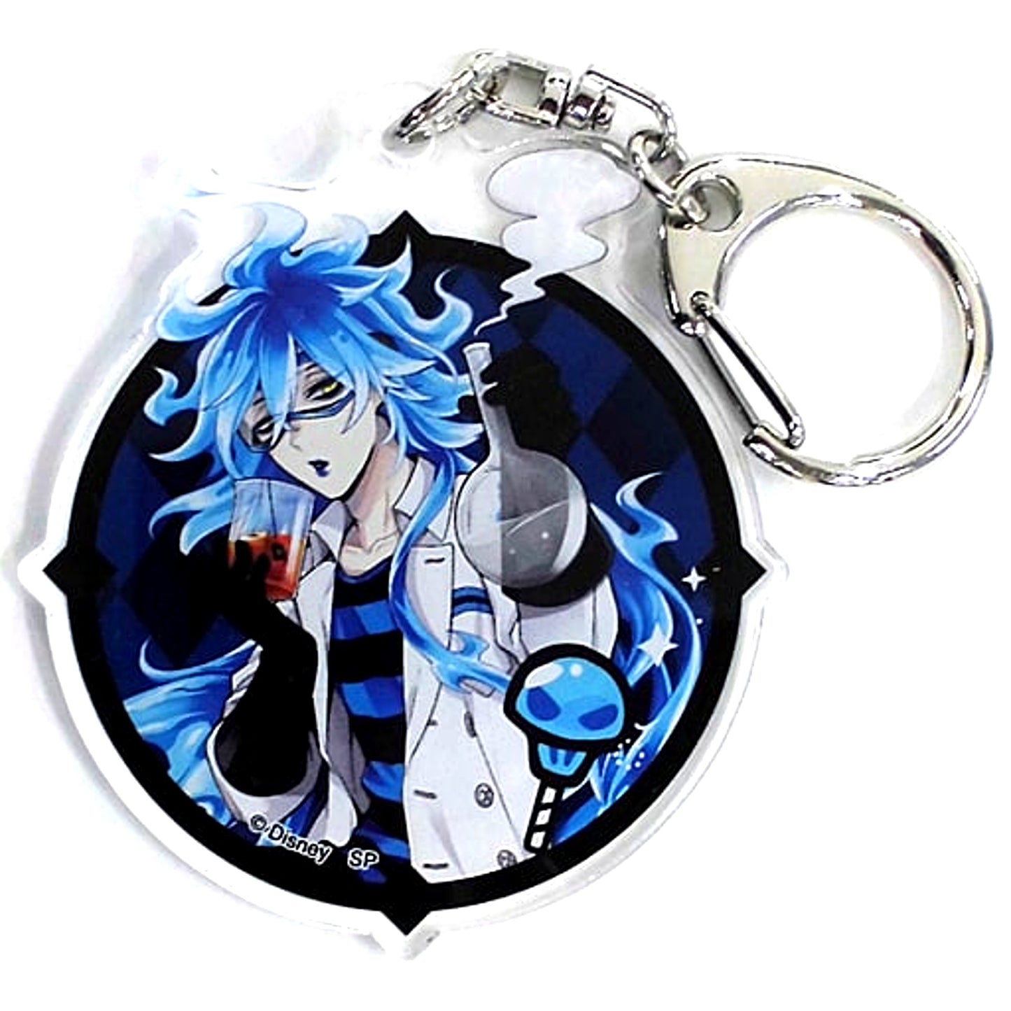 Idia Shroud Disney Twisted-Wonderland Acrylic Keychain Collection 4 Labwear B [USED]